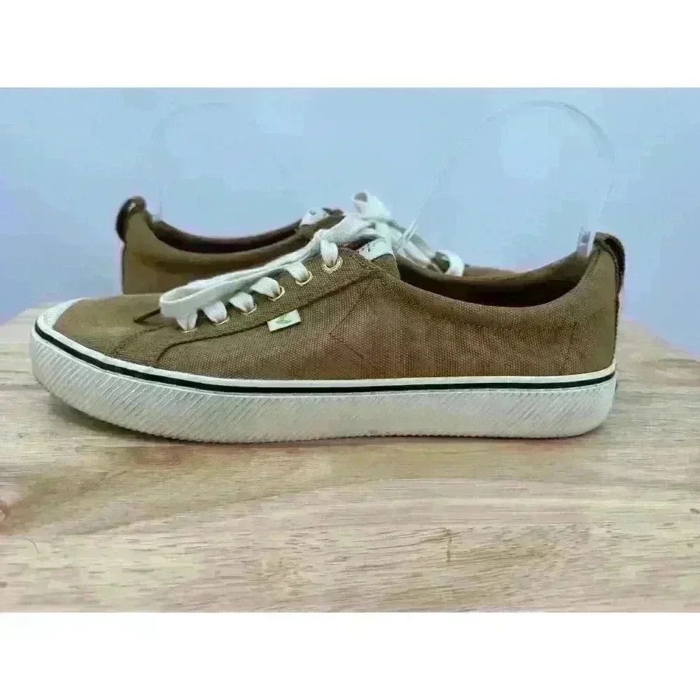 CARIUMA‎ x master-piece Comfortable Brown Low Sneakers Men's Sz 11 Women Sz 12.5 - Picture 6 of 11